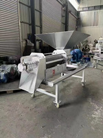 Séparateur professionnel de fumier animal en acier inoxydable pour la déshydratation du fumier et des déchets liquides