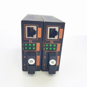 1 Pair Ethernet Fiber Media Converter 1 Optical Port 1 Electrical Port 3KM Gigabit Transceiver - Product Image 2