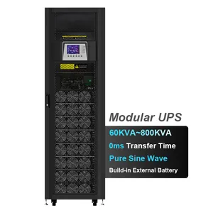 CW Flexible Module 200KVA 300KVA Battery Backup for System 3 Phase 60KVA to 800KVA Battery Modular UPS