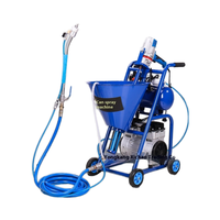 Mesin Semprot Tekanan Tinggi Listrik 220V untuk Pelapisan, Grouting, Cat, dan Anti Air untuk Dempul, Semen, Slurry, Poliuretan