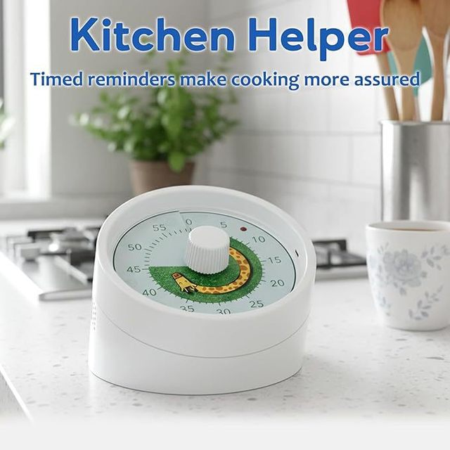 Stationery 60-Minute Countdown Visual Timer Digital Analog Kitchen Study Google Timer for Kids Productivity for Home Classroom
