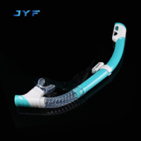 JYF Factory Wholesale Well-designed Kids Mask Snorkel Dry Snorkel Breathing Tube for Diving Mask