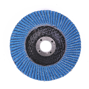 XINSILU 4.5 pouces Premium outils abrasifs bleus haute densité couverture en maille disque à lamelles flexibles meule - Product Image 1