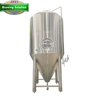 Cuve de Fermentation en Acier Inoxydable 200L/2000L pour Bière au Gingembre Sans Alcool – Équipement de Fermentation de Haute Qualité
