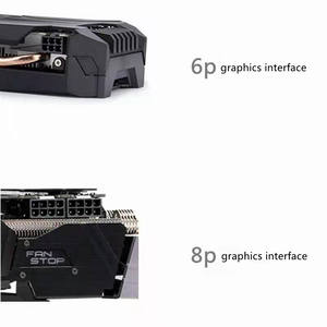 การ์ดจอ PCI Express แบบ6-Pin ขนาด6นิ้ว,มาเธอร์บอร์ดการ์ดแสดงผล PCI-e GPU VGA Splitter Hub พร้อมสายเคเบิล8 (6 + 2) X 2 - Product Image 4