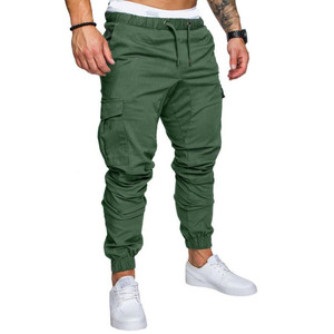 Pantalon <span class=keywords><strong>Jogger</strong></span> Homme Coupe Droite Décontracté Léger Taille Mi-Haute Mode - Product Image 5