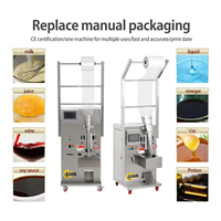 Machine d'emballage de produits liquides pour sucettes glacées de fabrication chinoise, 10-100 ml, pour le remplissage et la fermeture des liquides