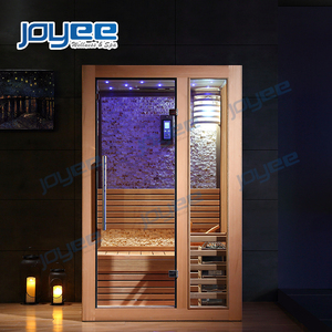 JOYEE de alta calidad de <span class=keywords><strong>madera</strong></span> de <span class=keywords><strong>cedro</strong></span> rojo Sauna 1-2 Persona de Sauna portátil uso interior - Product Image 1