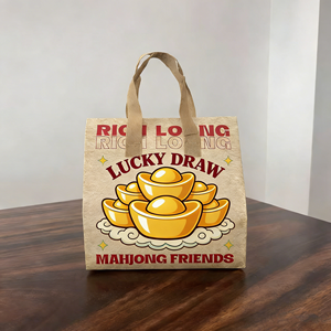 Sac isotherme portable imperméable à motif lettres, design personnalisé, matériau multicouche épaissi, pour la vente en gros, avec logo - Product Image 1
