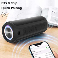 Haut-parleurs rechargeables USB RVB portables Mini haut-parleur Blue Tooth avec boîte de son étanche Super Bass pour une utilisation en extérieur