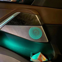 Sistema de sonido automático de estilo actualizado de fábrica, caja de altavoz de tweeter luminiscente ambiental para BMW X5/x 7G07