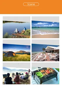 2024 Goedkope Promotionele Draagbare Premium Picknick Vrije Tijd Volwassen Strand Camping Opvouwbare Vissen Maanstoel