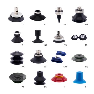 Manipulateur de buses en caoutchouc silicone industriel ZP2-08/11AN avec forte petite ventouse incluant une ventouse - Product Image 3