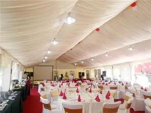 Wit 10X30M Luxe Party Tent Outdoor Bruiloft Feesttent Voor Event
