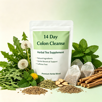 Tisane aux herbes de 14 jours pour la perte de poids chez l'adulte, soutien naturel à la santé digestive et au métabolisme, boisson à base de plantes de qualité supérieure