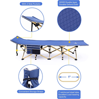 Lit pliable en métal pour une personne Portable pour bureau Camping en plein air hôtel école chambre Design moderne lit de couchage pliable