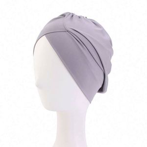 Bonnet de bain turban personnalisé avec logo, élastique, respirant, pour sports de plein air, yoga, plage, fête, réglable - Product Image 5