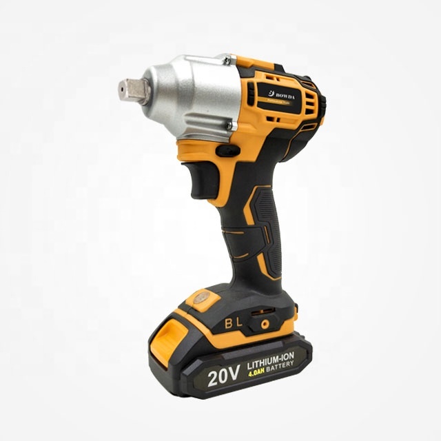 18V 2.0A 4.0A Lithium-Ion Electric Tools Cordless Brushless Impact Wrench
