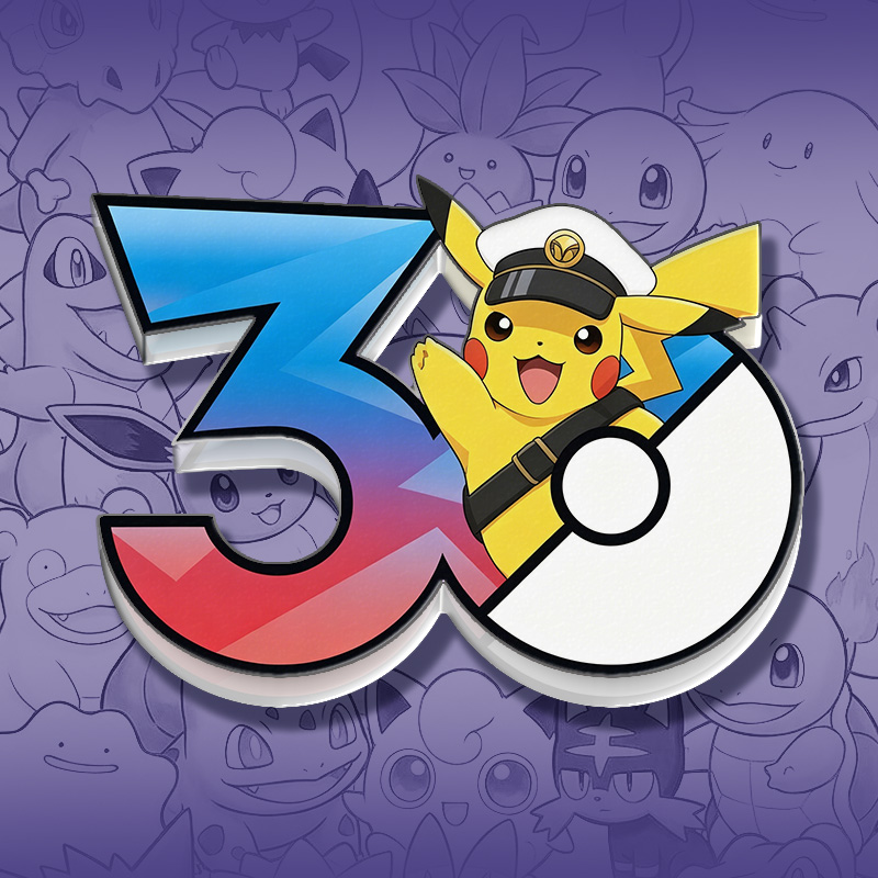 Pokemoned 30th Anniversary Fridge Magnets(1case=200packs)