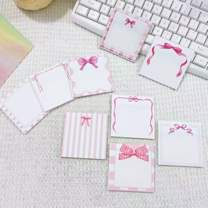 Blocco <span class=keywords><strong>Note</strong></span> Adesivo Creativo Rosa, Adesivi Memo Carini, Promemoria per Studenti, Strappabili e Appiccicosi - Product Image 4