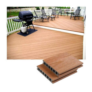 DIY WPC Decking Boards Suelo compuesto al aire libre para patio trasero Patio Porche Piso - Product Image 1