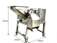 EMIN Voedselveilige Gemotoriseerde Snijmachine met 4000W Motor, Multifunctioneel voor Fruit- en Groenteverwerking