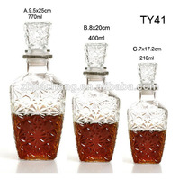 Set de bouteilles d'eau en verre avec couvercles en acier inoxydable, 6 - 18 oz, à ressort, 2020 ml, prix d'usine