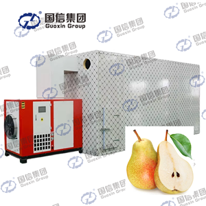 Séchoir alimentaire haute performance pour éliminer l'excès d'eau des tranches de poire fraîches sans perdre la saveur des fruits - Product Image 1