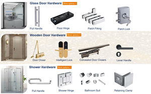 JUSTOR Juego Completo Estilo Moderno Rueda Oculta Doble Puerta Corredera Cuarto <span class=keywords><strong>de</strong></span> <span class=keywords><strong>Ducha</strong></span> Vidrio Sin Marco Cuarto <span class=keywords><strong>de</strong></span> <span class=keywords><strong>Ducha</strong></span> en Foshan - Product Image 5