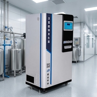 Générateur d'hypochlorite de sodium DeYuan pour la désinfection des eaux usées, unité de production par électrolyse, contrôle PLC, cuve sous pression, pompe à moteur
