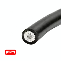 Cable de Servicio Aéreo Trenzado de Aluminio con Aislamiento XLPE LV Triplex ABC para Construcción Ferroviaria en Filipinas