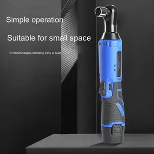 90 Graden Draadloze Slagmoersleutel Hoog Koppel Oplaadbare Auto Reparatie Tool Voor Huishoudelijke Installatie 12V Batterij Power - Product Image 2