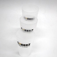 Mug à Boire Réutilisable en Plastique PP Givré Écologique Sans BPA avec Logo Personnalisé pour Fête