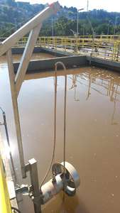 Bomba Mezcladora Sumergible Horizontal con Tres Impulsores para Planta de Tratamiento de Aguas Residuales - Product Image 6