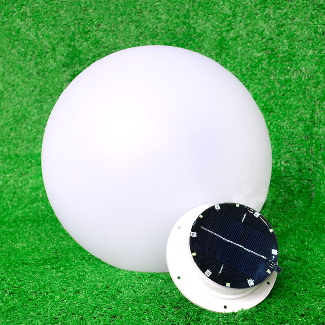 Battery Operated Rechargeable Luminous LED Solar Light Base for Plastic LED Ball LED Cube LED Furniture Planter Flower Pot