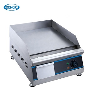 Grill électrique commercial extra large antiadhésif, double thermostat, <span class=keywords><strong>bac</strong></span> à <span class=keywords><strong>graisse</strong></span> étendu, cuisine 8 portions pour hôtel, <span class=keywords><strong>restaurant</strong></span> - Product Image 2