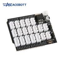 ACEBOTT ESP32 Shield Board V1.0 Placa de extensión Placa de expansión Módulo de placa de expansión para desarrollo de microcontroladores Arduino