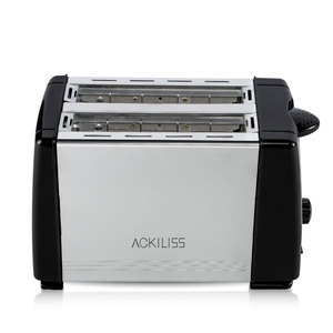 <span class=keywords><strong>Tostadora</strong></span> Eléctrica Ackiliss de 650w para <span class=keywords><strong>Dos</strong></span> Rebanadas con Diseño de Ranura para Tarjeta, Superficie Fácil de Limpiar, Carcasa Compacta para el Desayuno Diario - Product Image 3