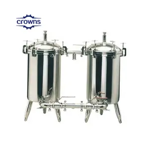 #2 in acciaio inox Duplex sacchetto filtro serbatoio per la fabbrica di latte succo di vino birra