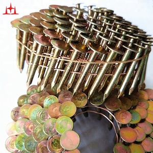 Fixation de matériaux de construction 1-1/2 pouces 120 points par anneau de bobine fil lisse clous de toiture assemblés - Product Image 3
