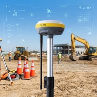 Récepteur GNSS de haute précision RTK GPS GNSS TopTech TK200+TK300 Rover Base GNSS RTK avec caméra, ensemble complet de récepteur GPS RTK
