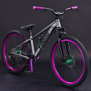 Vélo tout-terrain <span class=keywords><strong>VTT</strong></span> de 29 pouces avec fourche à suspension en aluminium et système de freinage à disque en alliage d'aluminium et d'acier Type de pédale ordinaire - Product Image 1