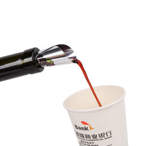 Vente en gros, verseur de vin bon marché, goutte, Logo <span class=keywords><strong>personnalisé</strong></span>, disque d'impression, bouchon de goutte de vin - Product Image 1