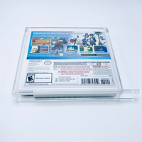 Vitrine acrylique de qualité supérieure Nintendo DS 3DS avec protecteurs anti-poussière en acrylique protégés contre les UV compatibles pour Nintendo DS 3DS