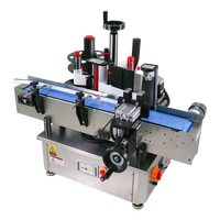 Machine d'étiquetage automatique de bureau haute vitesse 2026 pour bouteilles d'eau, de boissons et de canettes, autocollante, pour bouteilles carrées et latérales