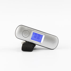 परिचारिका नया डिजाइन टिकाऊ स्ट्रैप ब्लू बैकलाइट एलसीडी प्रदर्शन विद्युत पोर्टेबल 50 किलोग्राम डिजिटल सामान स्केल - Product Image 2