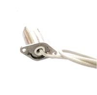 Portalámparas de Cerámica Resistente a Altas Temperaturas R7S, 250V 1000W, para Lámparas Halógenas y LED Lineales R7S