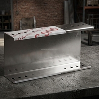Cannelle porte-câbles en aluminium légère, résistante à la corrosion, 100*50, pour courant faible, excellente dissipation thermique, longueur personnalisable