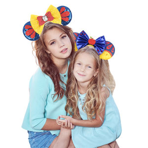 नए आगमन फैशनेबल माउस कान बाल सहायक प्यारा कार्टून sein धनुष माउस कान हेडबैंड - Product Image 2