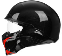 Casque modulaire rabattable - Mentonnière amovible et certifié CCC